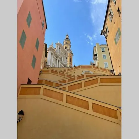 شقة Azuramo - Menton Vue Mer & Plage En Hyper-Centre
